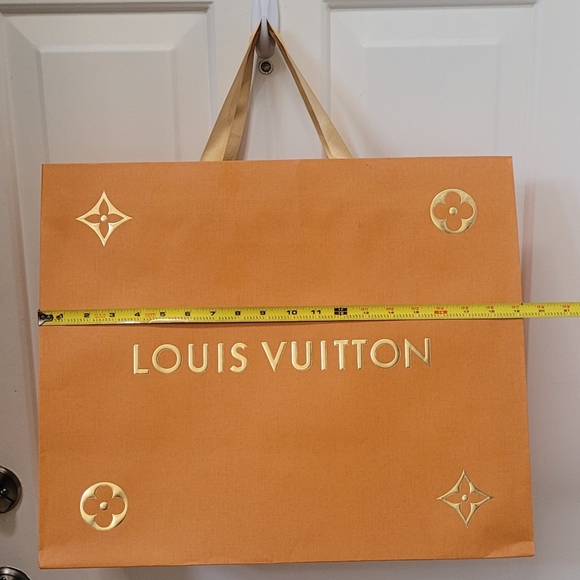 Authentic LV Holiday Paper Bag Tote 19.5" x 16" x 9" - Picture 8 of 10